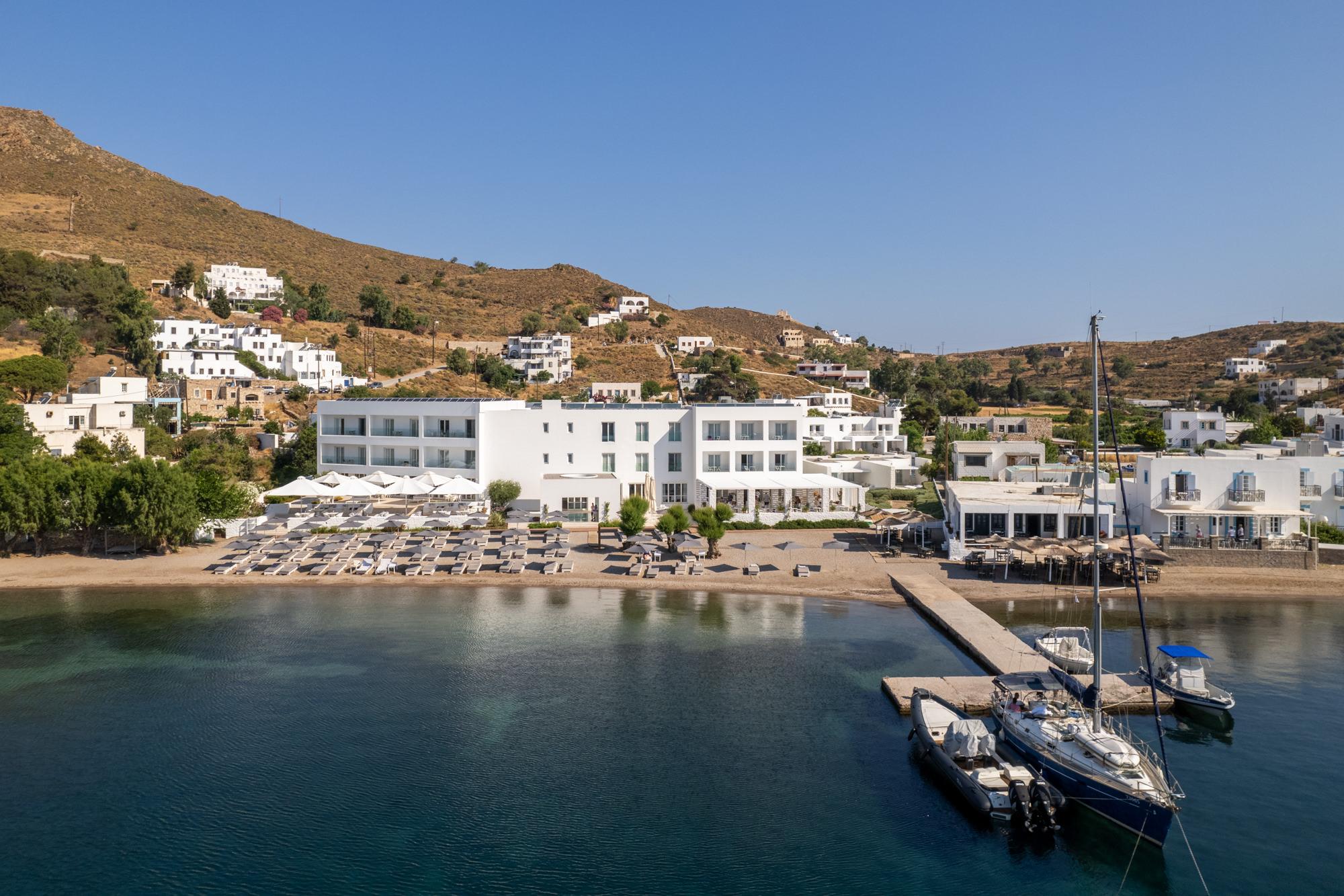 Patmos Aktis Resort & Spa Grikos Bay  Dış mekan fotoğraf